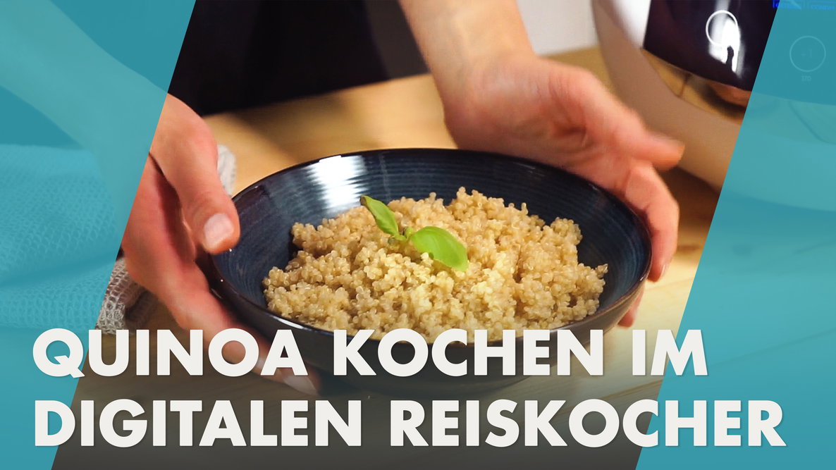 Quinoa im Digitalen Reiskocher